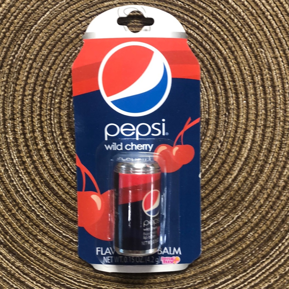 Pepsi Wild Cherry Lip Balm Can Style